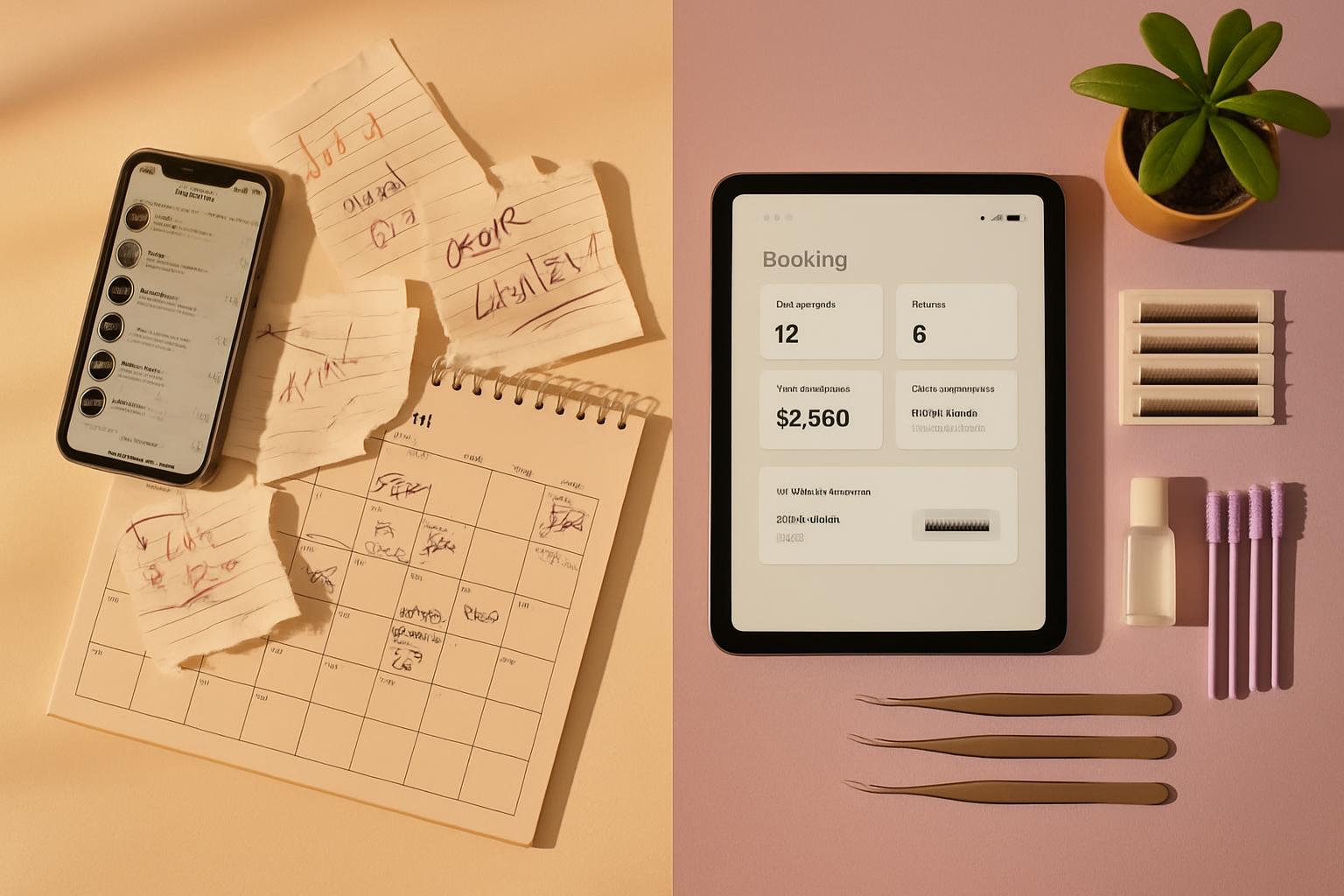 If Your Booking System Wasn't Built for Lash Artists, It's Costing You Clients