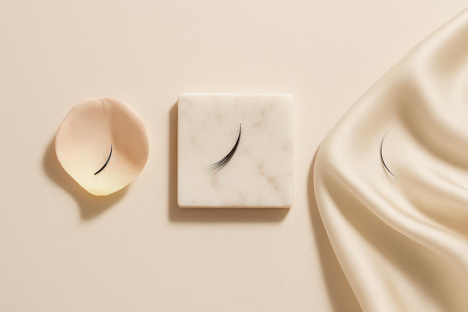 The natural lash growth cycle — growth, transition, and shedding