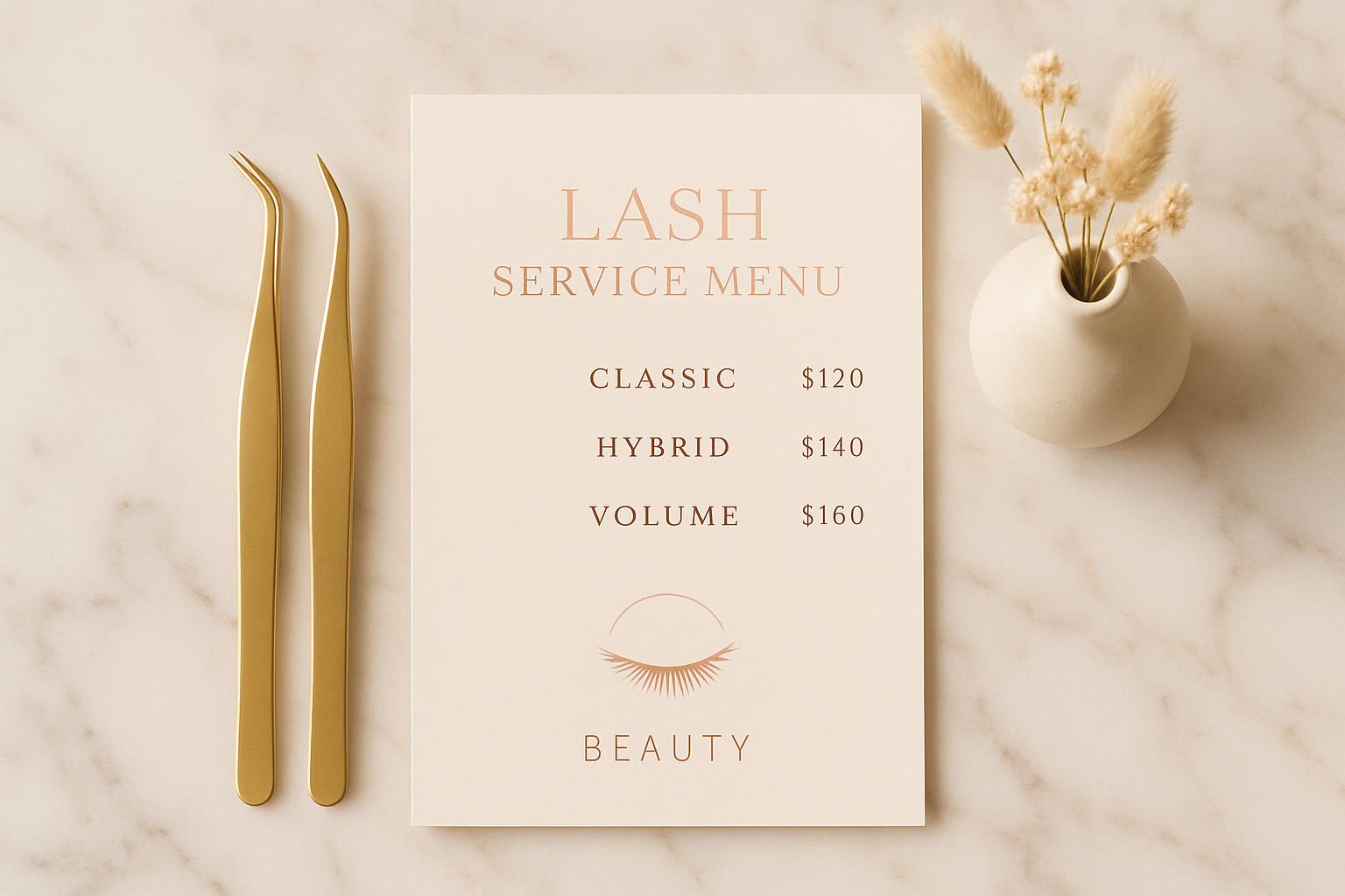 The Service Menu Template That Doubled My Bookings